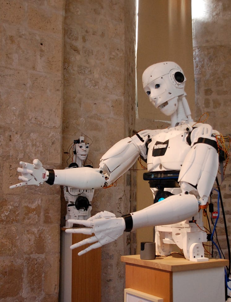 Exposition modulable Machines volantes de Léonard de Vinci Robots manipulables Robot humanoïde Espace virtuel